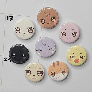 Aniteez Fridge Magnet Set of 8 Members, Kpop Gift, K-pop Merch